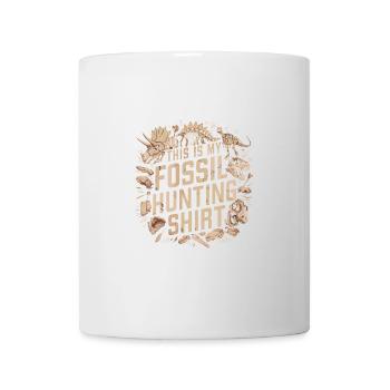 ICH BIN EIN FOSSILIEN JÄGER - Tasse - Weiß - Vorne
