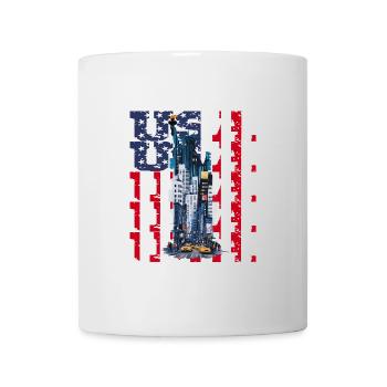 New York City Skyline - Tasse - Weiß - Vorne