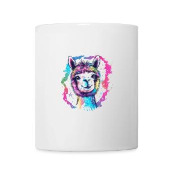 Alpaka Lama für Alpakaliebhaber - Tasse - Weiß - Vorne