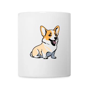 Corgi - Pet Dog Sticker - Mug - white - Front