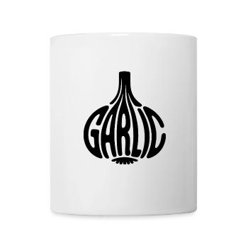 Ail - Logo de légume cool - Mug blanc - blanc - Devant