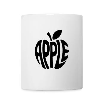 Apple - Cool Fruit Logo - Mug - white - Front