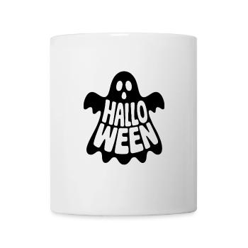 Ghost - Cool Halloween Logo - Mug - white - Front