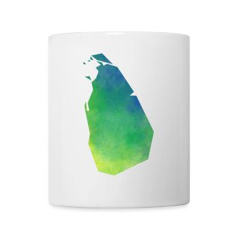 sri lanka - Tasse - Weiß - Vorne