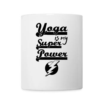 Superpower Yoga - Mug - white - Front