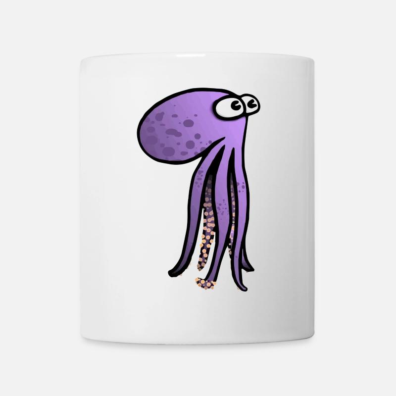 Poulpy - Tasse - Weiß