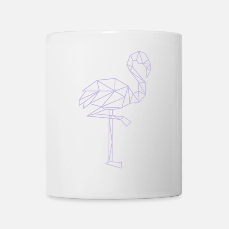 flamingo - Tasse - Weiß