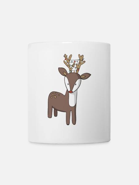 Weihnachten - Tasse - Weiß