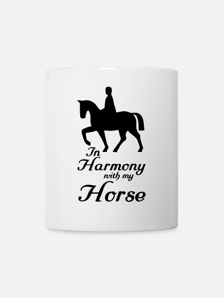 Reiter Spruch, Pferd,Tier, Reiten, Sport, Geschenk - Tasse - Weiß
