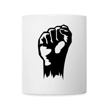 fight - Tasse - Weiß - Vorne