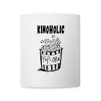 Kinoholic pop-corn - Cinéma - Film - Cadeau - Mug blanc - blanc - Devant