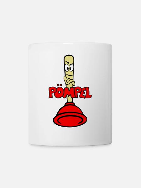 Pömpel - Tasse - Weiß