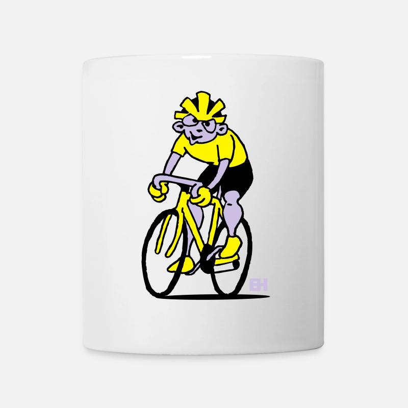 Radfahrer - Radsport - Tasse - Weiß