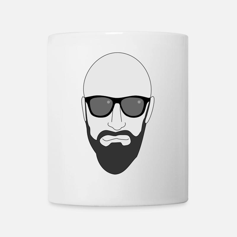 barbu - Mug blanc - blanc