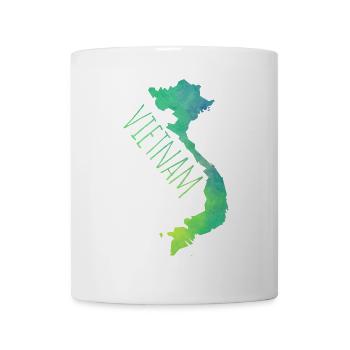 Vietnam - Tasse - Weiß - Vorne