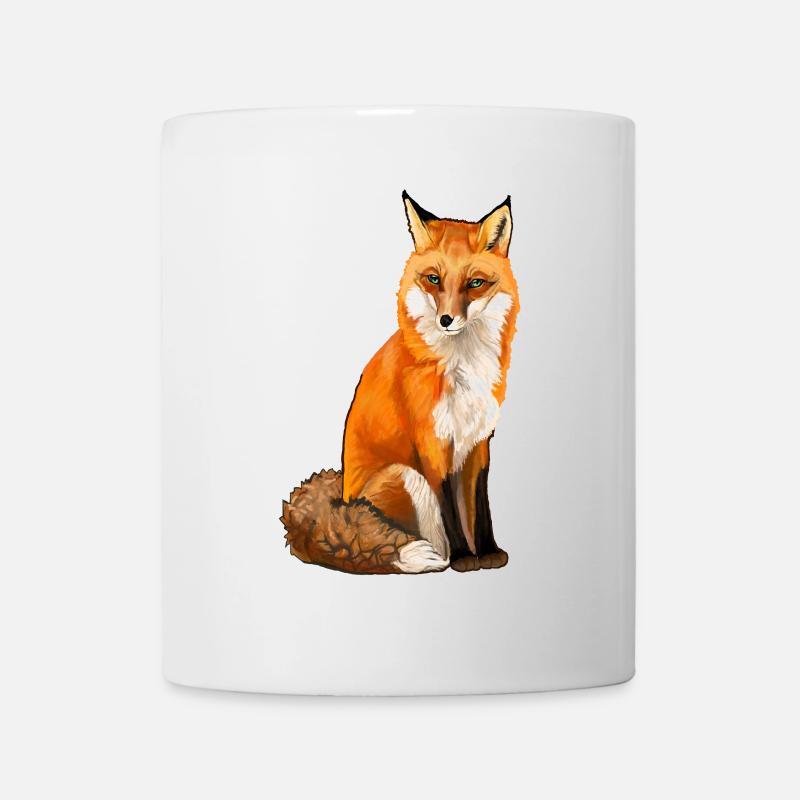 renard - Mug blanc - blanc