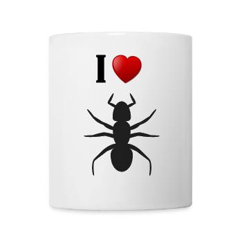 I Love Ant Ameise Farm Ants - Tasse - Weiß - Vorne