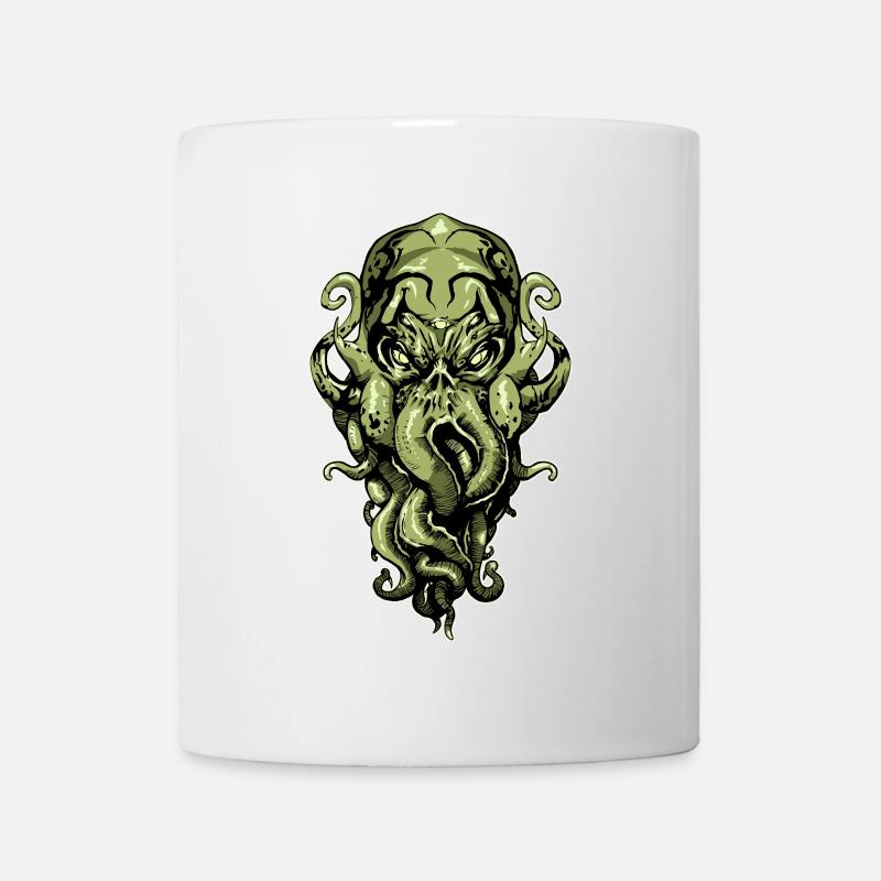 Cthulhu Lovecraft - Mug - white