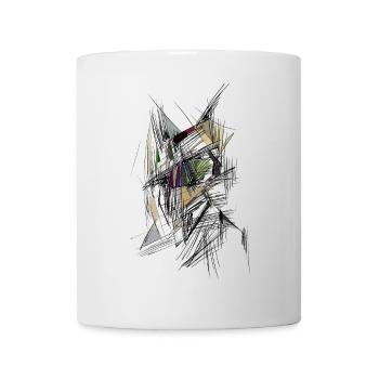 face - Mug - white - Front