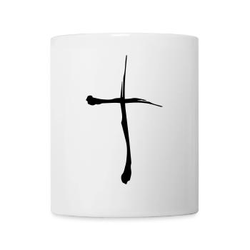 Stick cross - Mug - white - Front