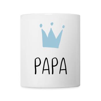 Papa Krone - Meilleur Papa - Mug blanc - blanc - Devant