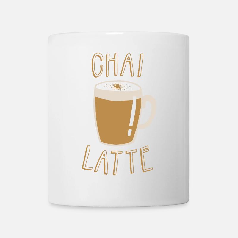 Chai Latte - Tasse - Weiß