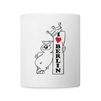i love berlin - Tasse - Weiß - Vorne