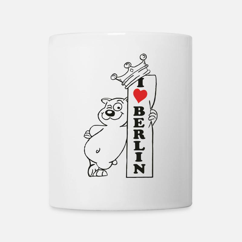 i love berlin - Tasse - Weiß