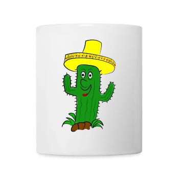 cactus - Mug blanc - blanc - Devant