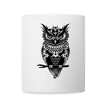 A dark owl - Mug - white - Front