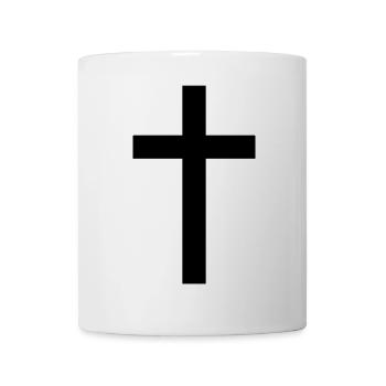 Jesus - Jesus Christ - God - Cross - Mug - white - Front