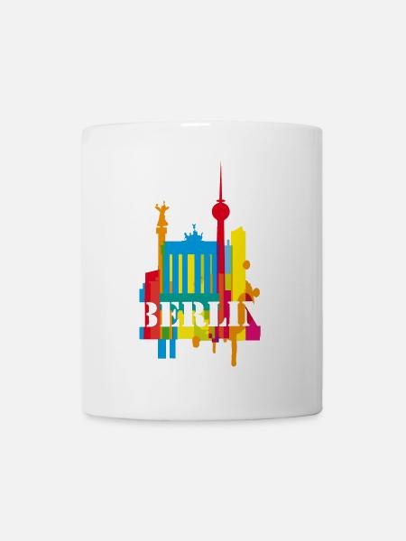 Berlin Graffiti - Tasse - Weiß