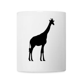 girafe - Mug blanc - blanc - Devant