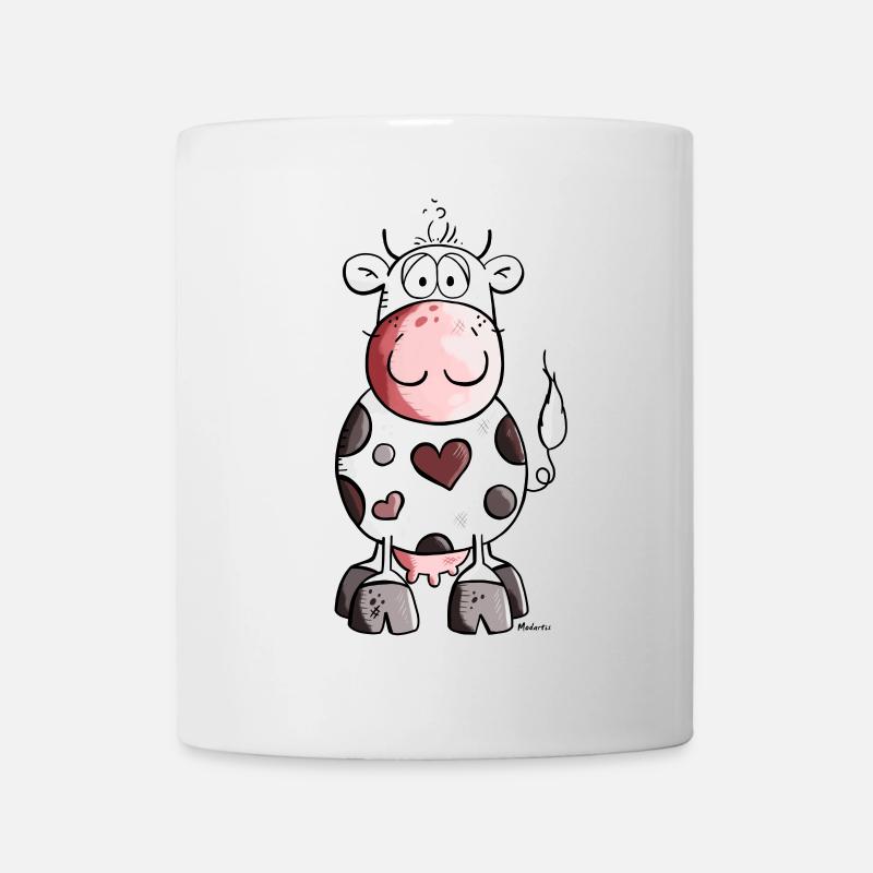 Belle vache - Mug blanc - blanc