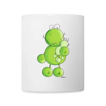 Small and big frog - Mug - white - Front