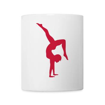 Turnerin Sport - Tasse - Weiß - Vorne