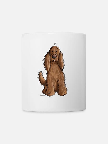 Cocker spaniel anglais - Mug blanc - blanc