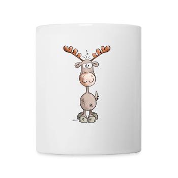 Elchlein - Tasse - Weiß - Vorne