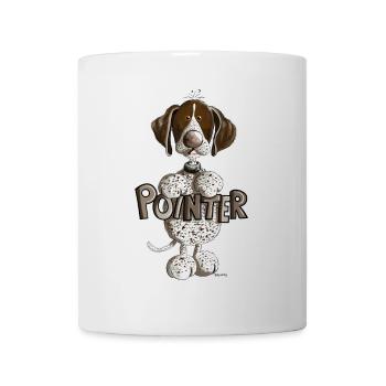 Happy German Shorthaired Pointer - Mug - white - Front