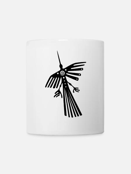 Lignes de Nazca, condor - Mug blanc - blanc