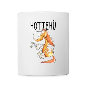 Hottehü Pferd - Pferde - Pony - Pferdchen - Comic - Tasse - Weiß - Vorne