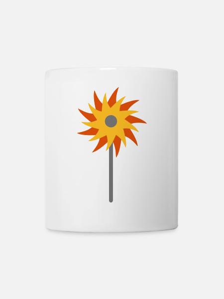 Windrad - Tasse - Weiß