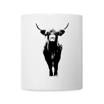 Scottish Highland Cattle Cow Beef - Mug - white - Front