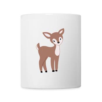 Süßes Rehkitz Bambi - Tasse - Weiß - Vorne