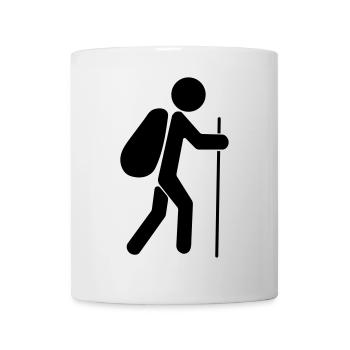 grimpeur - Mug blanc - blanc - Devant