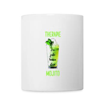 Thérapie mojito besoin unique - Mug blanc - blanc - Devant
