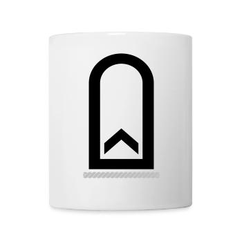 Fähnrich Offizieranwärter Dienstgrad - Tasse - Weiß - Vorne