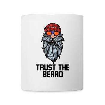 Facial Hair Beard Statement Bearded Full Beard - Mug - white - Front