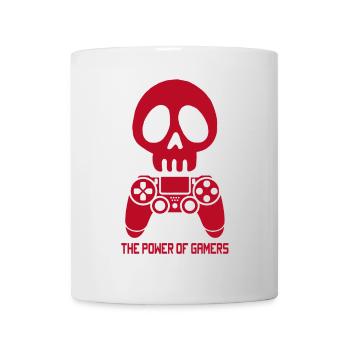 The Power of Gamers (Red) - Mug - white - Front