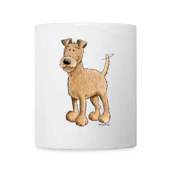Irish Terrier Dog I Race de chien - Mug blanc - blanc - Devant